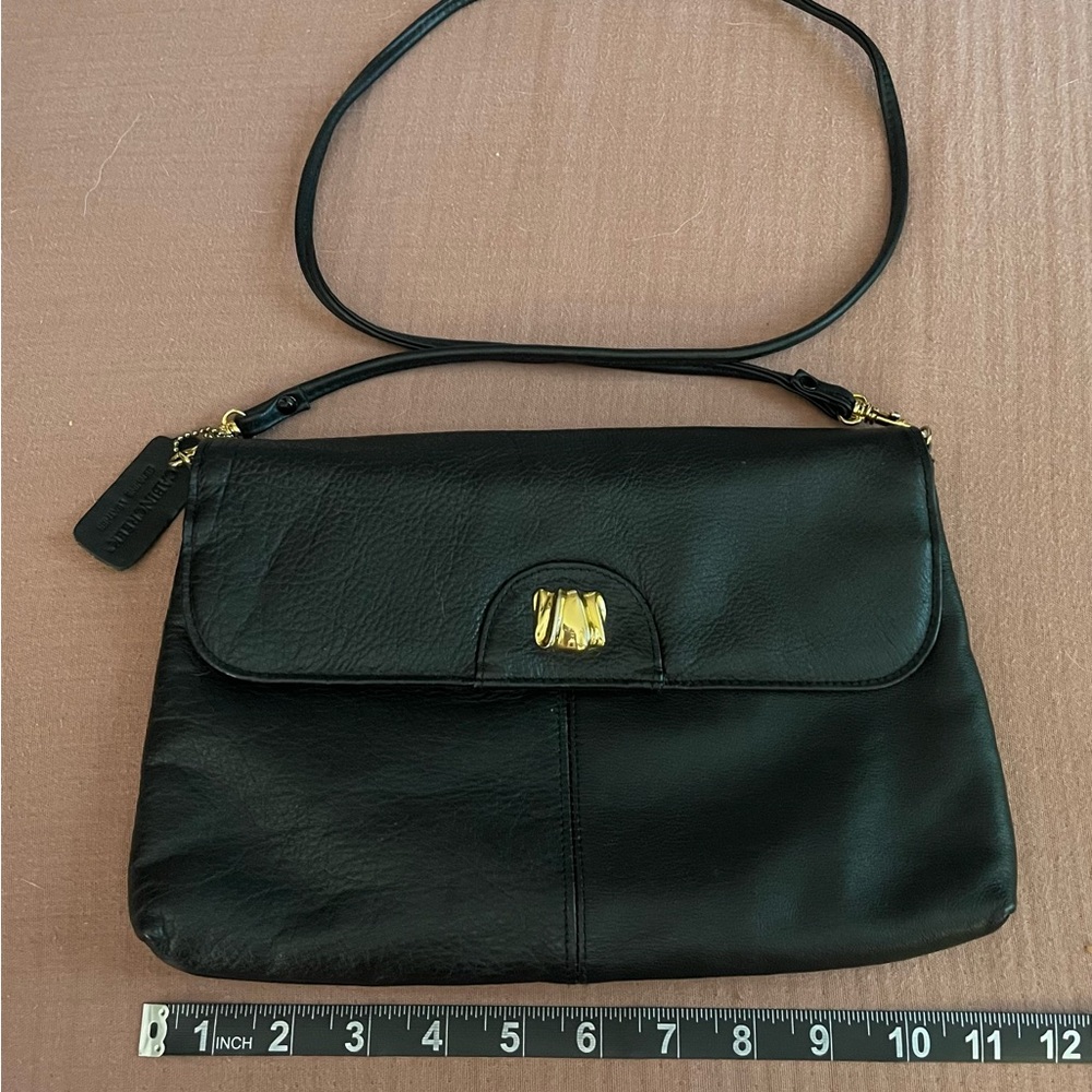 Cabin Creek Black Leather Women's Bag